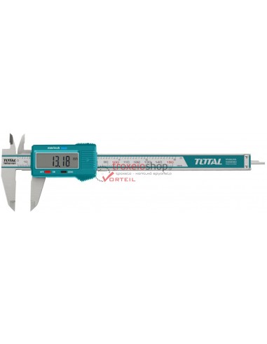 Παχύμετρο INOX ψηφιακό 150mm TOTAL TMT321501
