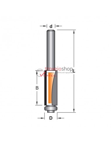 Router bit F15C with bearing