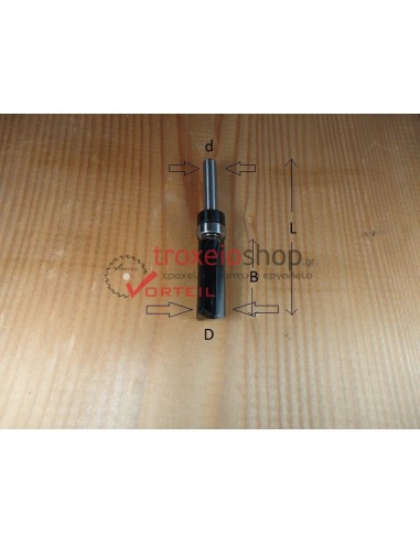 Router bit F15C with bearing